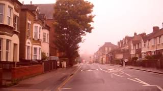 A car journey through the misty suburb of Hither Green [upl. by Arved576]