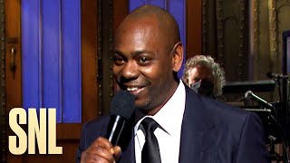 Dave Chappelle StandUp Monologue  SNL [upl. by Dnalyk853]