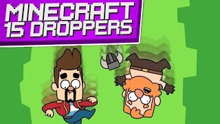 15 DROPPERS  Minecraft Dropper Map [upl. by Griffis]