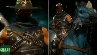 Mortal Kombat 11  Erron Black All Intros amp Victories [upl. by Noryb]