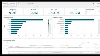 Qlik Sense Multilingual Work with language you prefer [upl. by Rettig]