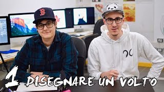 COME DISEGNARE UN VOLTO E LE ESPRESSIONI • Corso di Disegno Manga e Fumetto Tutorial 1 [upl. by Quintina126]