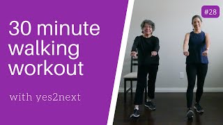 30 MINUTE WALKING WORKOUT  For Seniors and Beginners [upl. by Retswerb]