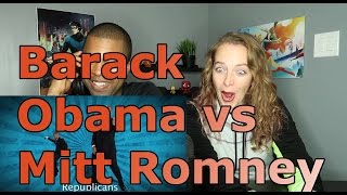 Barack Obama vs Mitt Romney Epic Rap Battles Of History Season 2 Reaction 🔥 [upl. by Khichabia]