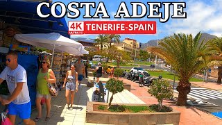 TENERIFE  COSTA ADEJE  What does this Area look like 🌡️ 4K Walk ● June 2024 [upl. by Attenol577]