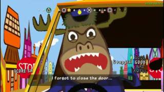 Parappa the Rapper PSP CAR RAP Good rank [upl. by Jocelin]