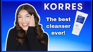 KORRES SKINCARE The Best Cleanser Ever  Korres Face Mask amp Moisturizer Test [upl. by Ellenrahc966]