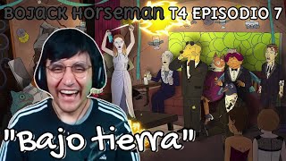 JugandorCriticon Reacciona a Bojack Horseman Temporada 4 Episodio 7 Bajo tierra [upl. by Enairda]