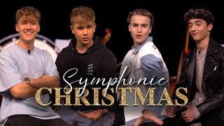 JANNES IAN NIELS en MAX blikken vooruit op SYMPHONIC CHRISTMAS 2022 [upl. by Georgina]