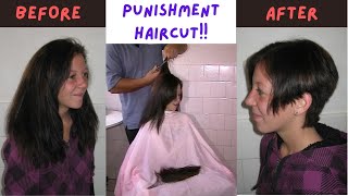 Punishment haircut for young girl haircut ladieshaircut pixie shorthaircut pixiehaircut hair [upl. by Jeannette]