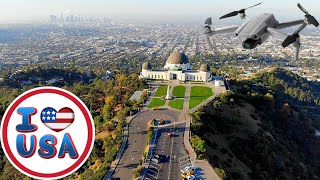 LOS ANGELES  Griffith Observatory  One Shot Drone DJI Mavic Air [upl. by Elicia]