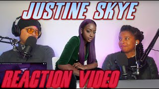 Justine Skye  Intruded Official Music Video prod By TimbalandCouples Reaction Video [upl. by Lesab144]