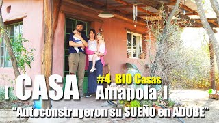 AUTOCONSTRUYERON con ADOBE la CASA de sus SUEÑOS en TRASLASIERRA Historias de BIOCONSTRUCCIÓN [upl. by Shanly]