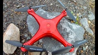 SYMA D360 JUMPER T8SG 1st Flight Aldi RC DRONE REVIEW [upl. by Haye]