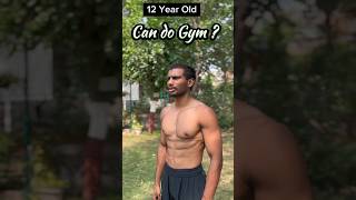 Is the gym harmful for a 12 year old boy 😨 bansalboxer workouttips fitnesstips homeworkout [upl. by Filippo]