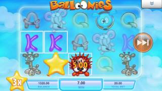 Balloonies™ Mobile Slot by IGT  Game Play Video [upl. by Anitniuq618]