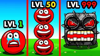 LEVEL 1 vs LEVEL 999 RED BALL [upl. by Dawson]