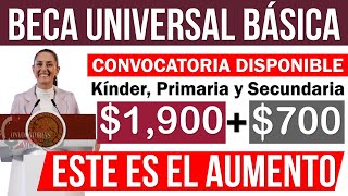 📌🔴 REGALO A ESTUDIANTES 💥1900700 👉🏾 inicia REGISTRO beca NIVEL BÁSICA AUMENTA EL MONTO DE LA BECA [upl. by Aerona930]