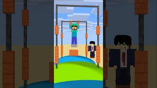 HELP Herobrine Pull Up Jump friendship shorts trending anime [upl. by Atir]