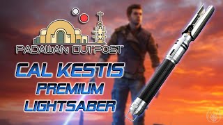 Cal Kestis Premium Lightsaber from Padawan Outpost Review [upl. by Gabbi]