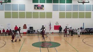 Hesse vs Hubert Middle school basketball 11620191 [upl. by Lekcim523]