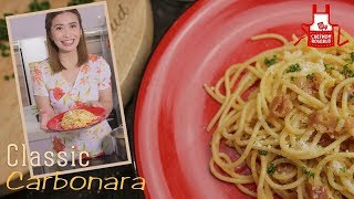 How to Cook Classic Carbonara [upl. by Lorsung]