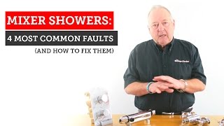 Mixer shower problems 4 most common mixer shower faults  repair tips [upl. by Norud]