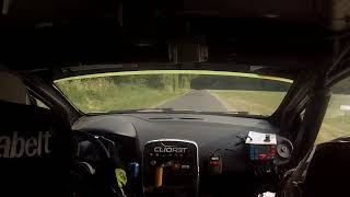 Rallye Vosges Grand Est 2023 Damien Claudon  Madlyn Brice Renault Clio R3T [upl. by Aniri]