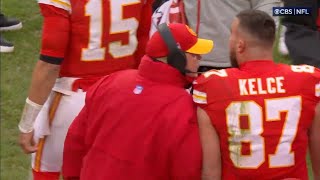 Travis Kelce Andy Reid HEATED Altercation  Kelce Freaks Out Chiefs Are A MESS KC  LV [upl. by Lerej]