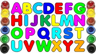 Collection of uppercase amplowercase alphabet dotted linesABCD alphabet writingalphabet song A to Z [upl. by Seira306]