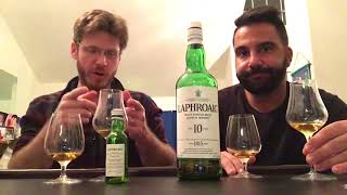 Whisky Review 109 Laphroaig 10 Year  Current amp 1990s Bottling [upl. by Nuahsyar]