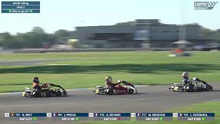 2024 Iame Euro Cup KA100 138 kg Heat 2 [upl. by Eerehc]