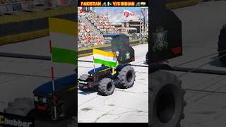 PAKISTAN TRACTOR 🇵🇰😡 🚜 vs INDIAN TRACTOR 🚜🇮🇳thug of war challenge 😱gamingshorts [upl. by Alauqahs533]