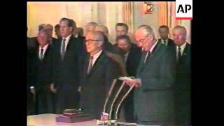 East German leader Erich Honecker deposed [upl. by Cassaundra]