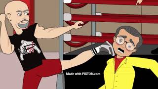 RICK BASSMAN challenges JIM CORNETTE to a Fight [upl. by Johnstone]