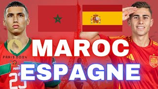 🔴🇲🇦🇪🇸 MAROC  ESPAGNE  ALLEZ LES LIONS DE LATLAS   JEUX OLYMPIQUES 2024 LIVE TALK [upl. by Leveroni622]