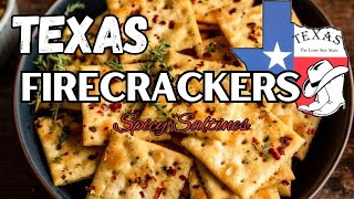 Make Texas Firecracker Snacks  The Perfect Spicy Snack [upl. by Eneiluj]