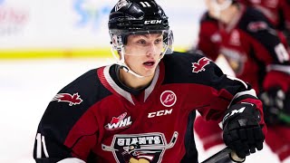 Fabian Lysell  Vancouver Giants Full Season Highlights from 2122 [upl. by Ayaros]