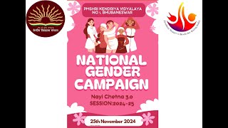 National Gender Campaign [upl. by Ellatsyrc]