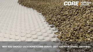 BEST Driveway Ideas 2022  Gravel Stabilisation  Stop Gravel Moving CORE DRIVE [upl. by Bradly]