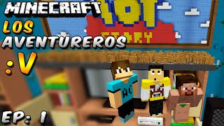 Minecraft Los Aventureros V Daarick y Anthony Ep1  Rabahrex [upl. by Illil]