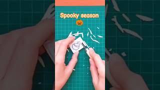 Sellitos caseros con borrador diy tutorial halloween [upl. by Zurc685]