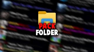 The BEST CLEANEST Pack Folder For Bedwars Minecraft Bedrock Edition [upl. by Allsopp]