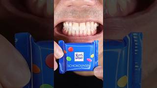 Praline Edelnugat Ritter SPORT Cubes Classic Chocolate ASMR [upl. by Nnaxor487]