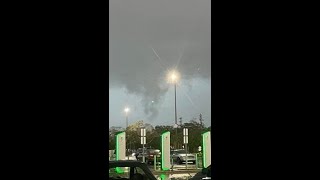 EF0 tornado severe weather impacts the Treasure Coast [upl. by Ayhay]