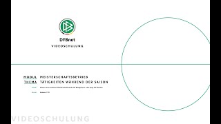 Planen einer weiteren Runde im Meisterschaftsbetrieb durch Spielplaner  DFBnet Videoschulung [upl. by Yerrok]