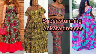 Super stunning Ankara dresses  Ankara Long gown styles  Ankara dress designs for ladies [upl. by Uah]