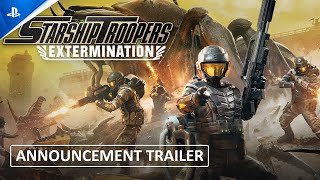 Starship Troopers Extermination  Announcement Trailer  PS5 Games [upl. by Yart]