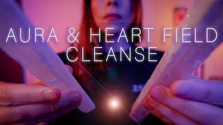 🌌 Reiki ASMR for Aura amp Heart Field Cleansing  Manifest Your Hearts Desires 🌌 [upl. by Yeclehc]