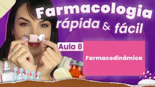 Farmacodinâmica  Aula 8  Farmacologia rápida e fácil  Flavonoide [upl. by Loram]